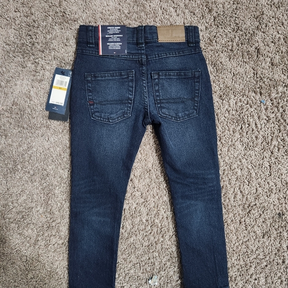 Tommy Hilfiger Toddler Boys Blue Jeans, Size 3t - Picture 4 of 4